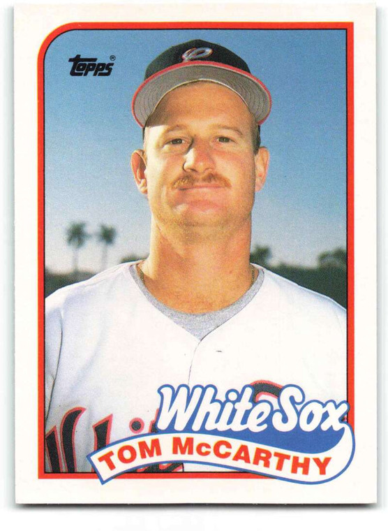 1989 Topps Traded #75T Tom McCarthy NM-MT RC Rookie Chicago White Sox 