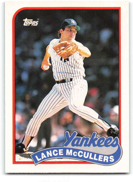 1989 Topps Traded #77T Lance McCullers NM-MT New York Yankees 