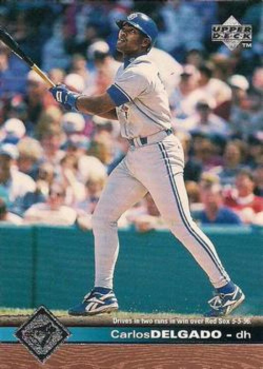 1997 Upper Deck #512 Carlos Delgado NM-MT Toronto Blue Jays 