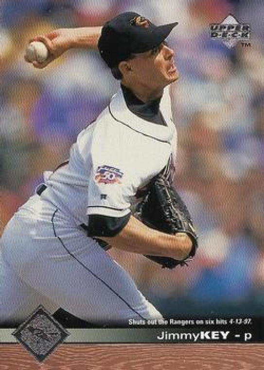 1997 Upper Deck #526 Jimmy Key TRADE NM-MT Baltimore Orioles 