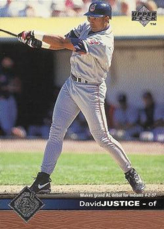 1997 Upper Deck #532 David Justice TRADE NM-MT Cleveland Indians 