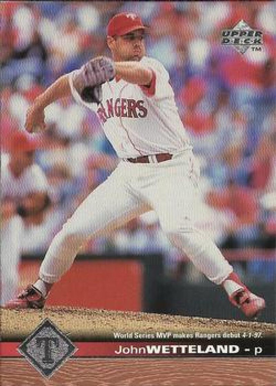 1997 Upper Deck #548 John Wetteland TRADE NM-MT Texas Rangers 