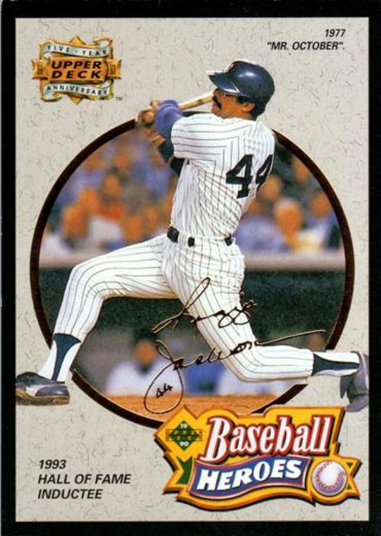 1993 Upper Deck 5th Anniversary #A9 Reggie Jackson 1990 NM/MT  New York Yankees 