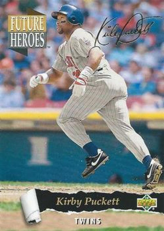 1993 Upper Deck Future Heroes #61 Kirby Puckett NM/MT Minnesota Twins 