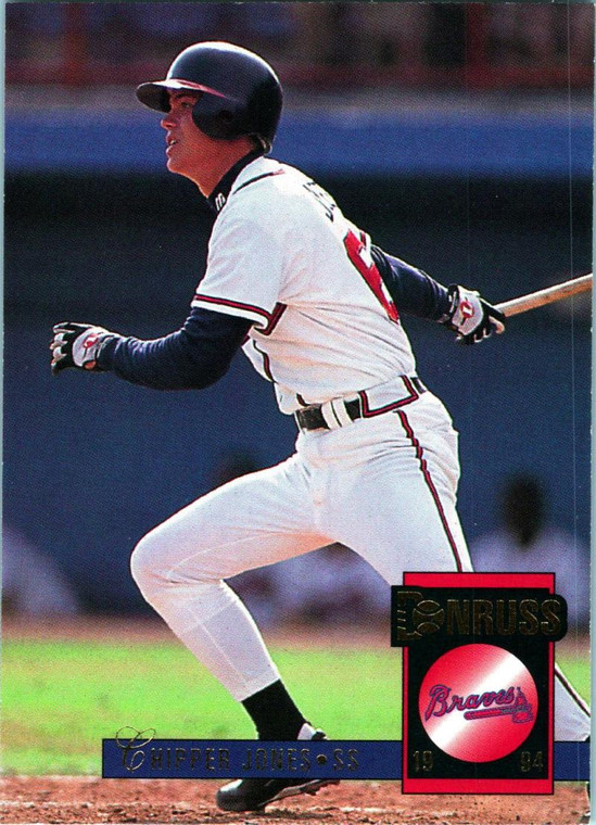 1994 Donruss #453 Chipper Jones VG Atlanta Braves 