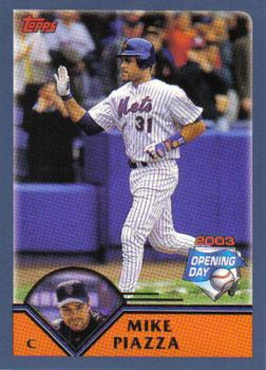 2003 Topps Opening Day #20 Mike Piazza NM/MT  New York Mets 