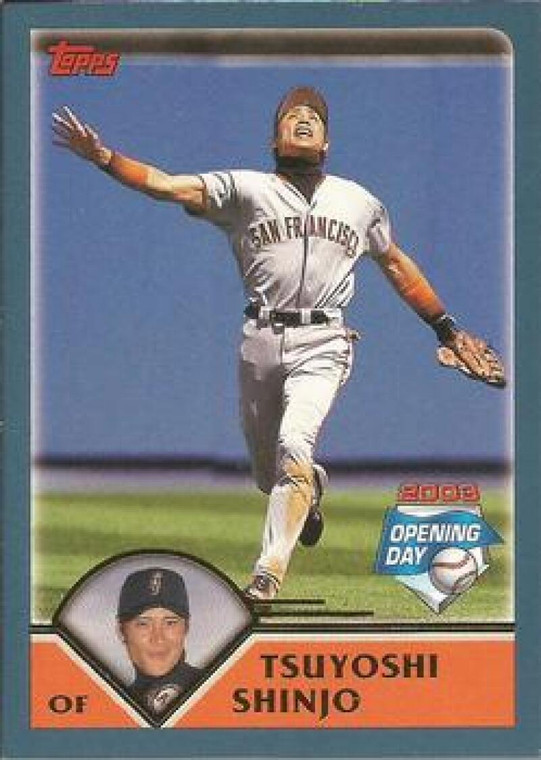 2003 Topps Opening Day #24 Tsuyoshi Shinjo NM/MT  San Francisco Giants 