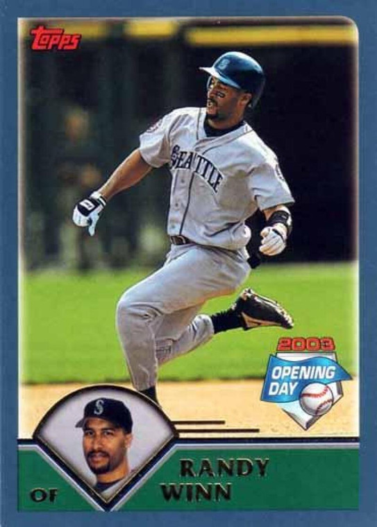 2003 Topps Opening Day #27 Randy Winn NM/MT  Seattle Mariners 