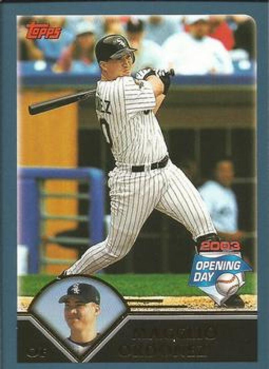 2003 Topps Opening Day #41 Magglio Ordonez NM/MT  Chicago White Sox 