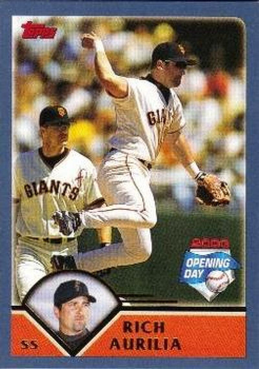 2003 Topps Opening Day #60 Rich Aurilia NM/MT  San Francisco Giants 