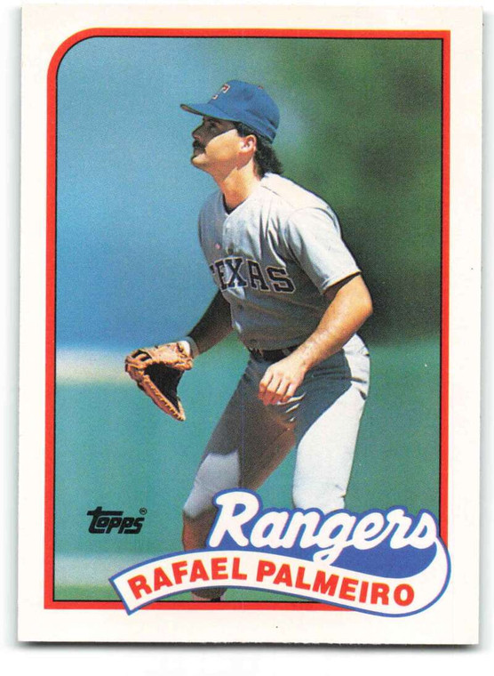 1989 Topps Traded #93T Rafael Palmeiro NM-MT Texas Rangers 