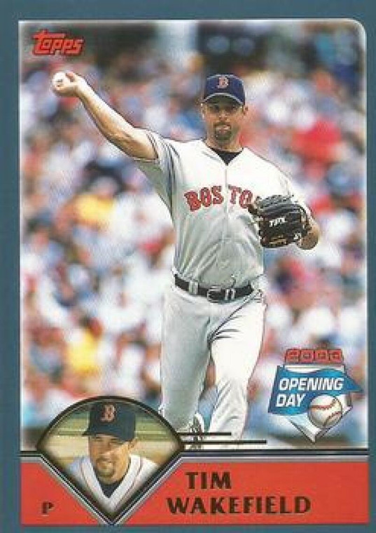 2003 Topps Opening Day #144 Tim Wakefield NM/MT  Boston Red Sox 