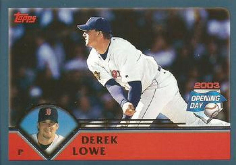 2003 Topps Opening Day #145 Derek Lowe NM/MT  Boston Red Sox 