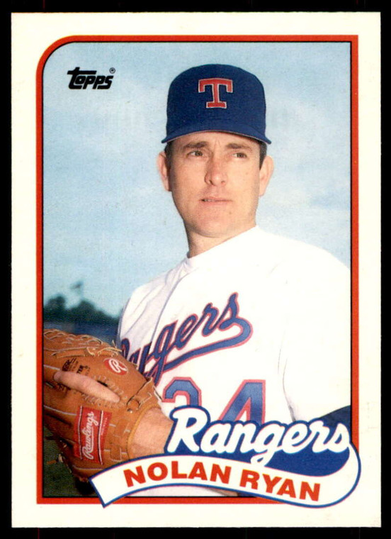 1989 Topps Traded #106T Nolan Ryan NM-MT Texas Rangers 