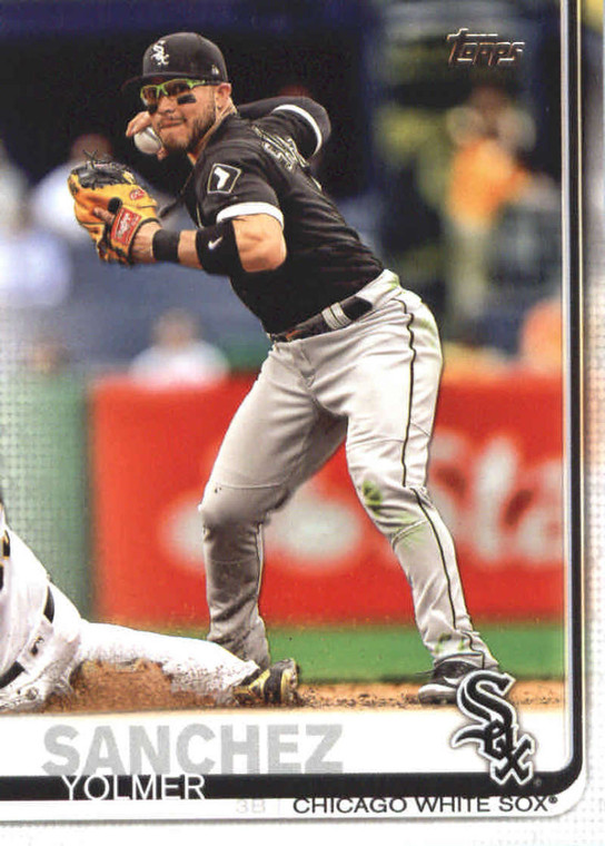 2019 Topps #308 Yolmer Sanchez NM-MT Chicago White Sox 