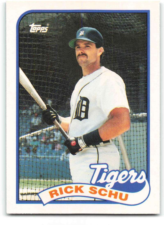 1989 Topps Traded #112T Rick Schu NM-MT Detroit Tigers 