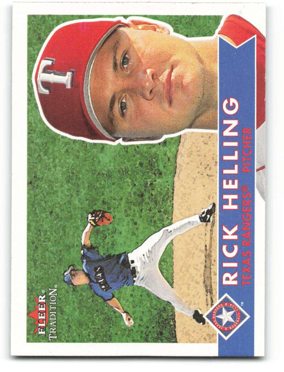 2001 Fleer Tradition #30 Rick Helling NM/MT  Texas Rangers 