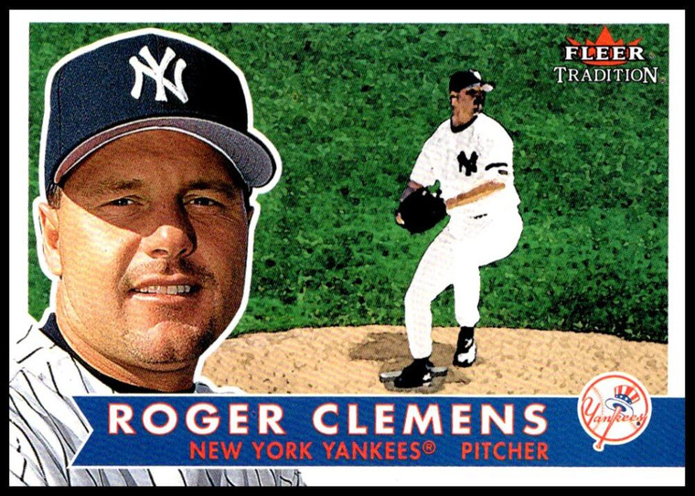 2001 Fleer Tradition #108 Roger Clemens NM/MT  New York Yankees 