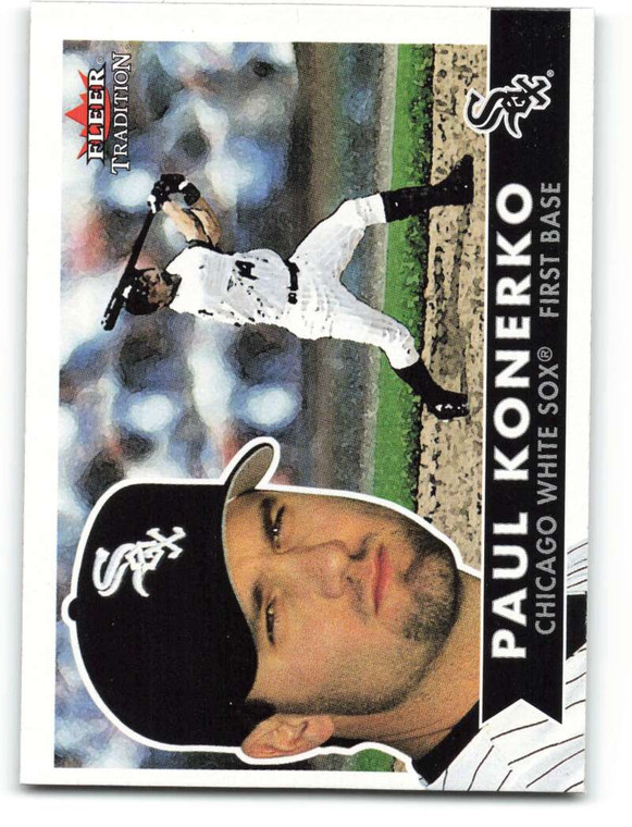 2001 Fleer Tradition #117 Paul Konerko NM/MT  Chicago White Sox 