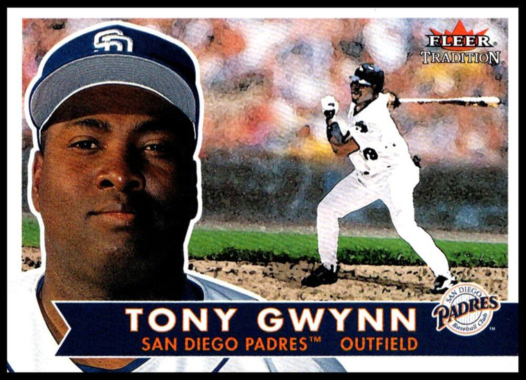 2001 Fleer Tradition #141 Tony Gwynn NM/MT  San Diego Padres 
