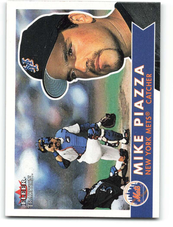 2001 Fleer Tradition #152 Mike Piazza NM/MT  New York Mets 