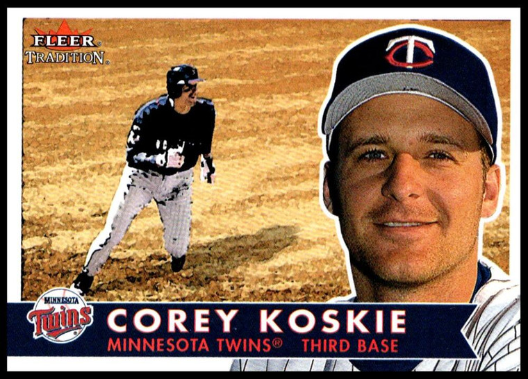 2001 Fleer Tradition #166 Corey Koskie NM/MT  Minnesota Twins 