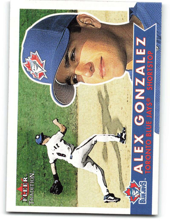 2001 Fleer Tradition #174 Alex Gonzalez NM/MT  Toronto Blue Jays 
