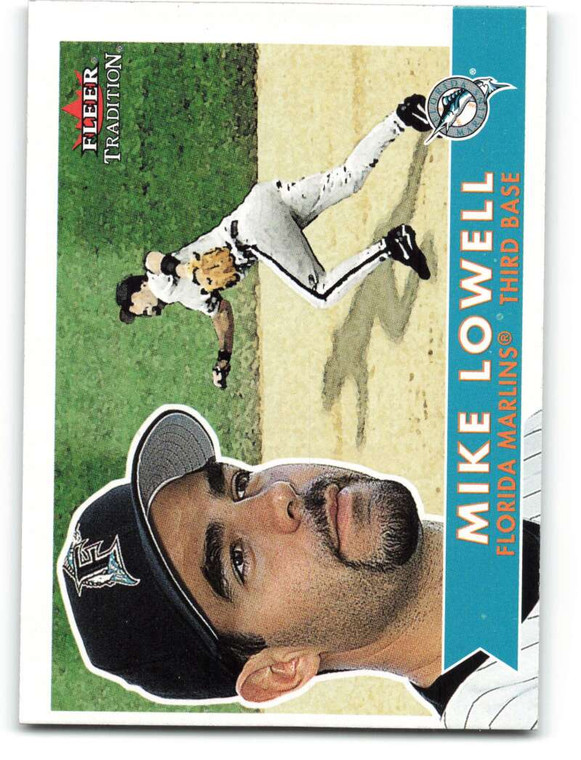 2001 Fleer Tradition #185 Mike Lowell NM/MT  Florida Marlins 