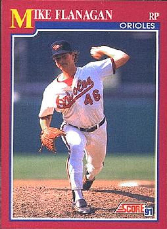 1991 Score Rookie and Traded #2T Mike Flanagan NM-MT Baltimore Orioles 