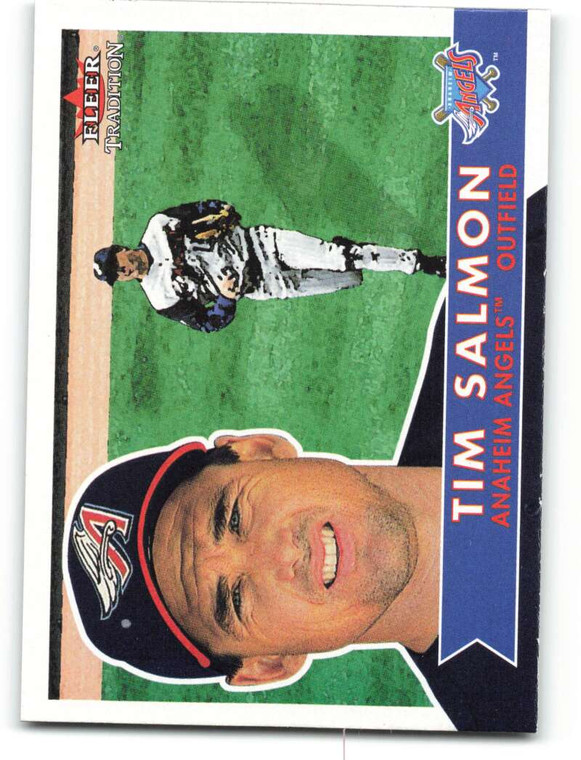 2001 Fleer Tradition #211 Tim Salmon NM/MT  Anaheim Angels 