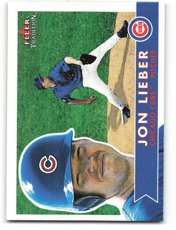 2001 Fleer Tradition #216 Jon Lieber NM/MT  Chicago Cubs 