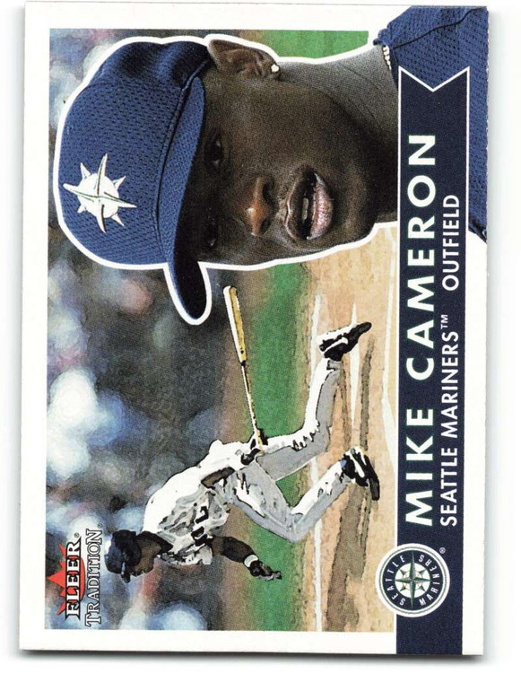 2001 Fleer Tradition #229 Mike Cameron NM/MT  Seattle Mariners 
