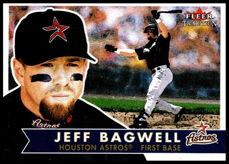 2001 Fleer Tradition #243 Jeff Bagwell NM/MT  Houston Astros 