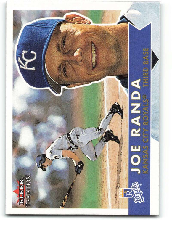 2001 Fleer Tradition #251 Joe Randa NM/MT  Kansas City Royals 