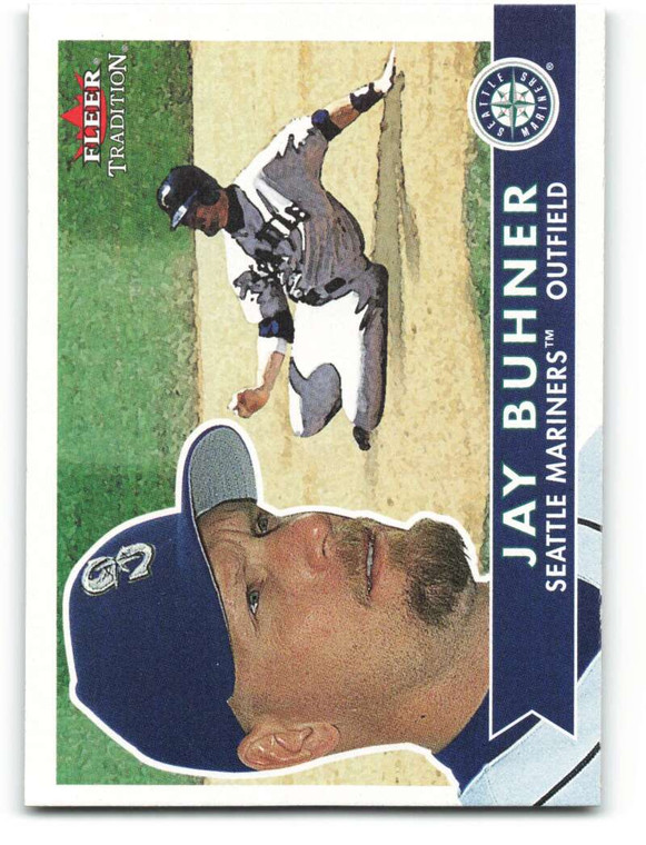 2001 Fleer Tradition #257 Jay Buhner NM/MT  Seattle Mariners 