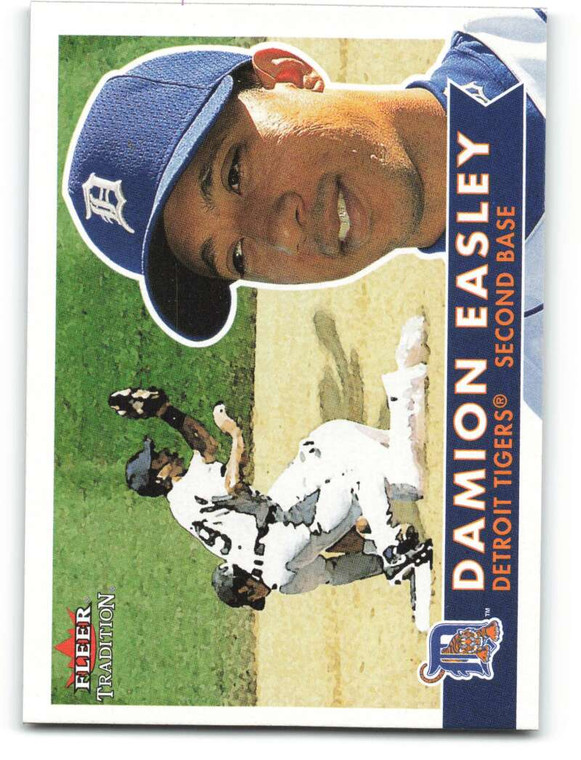 2001 Fleer Tradition #261 Damion Easley NM/MT  Detroit Tigers 