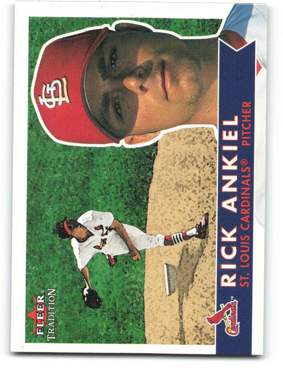 2001 Fleer Tradition #262 Rick Ankiel NM/MT  St. Louis Cardinals 