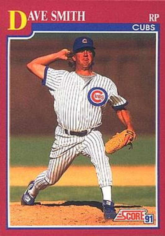 1991 Score Rookie and Traded #9T Dave Smith NM-MT Chicago Cubs 