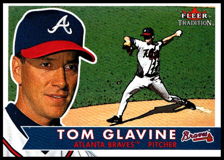 2001 Fleer Tradition #274 Tom Glavine NM/MT  Atlanta Braves 
