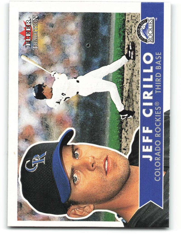 2001 Fleer Tradition #285 Jeff Cirillo NM/MT  Colorado Rockies 