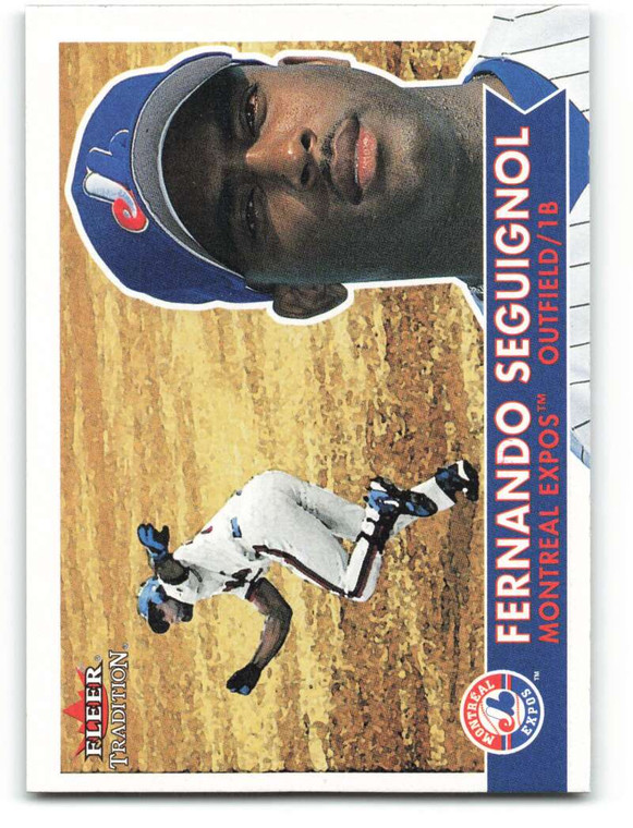 2001 Fleer Tradition #286 Fernando Seguignol NM/MT  Montreal Expos 