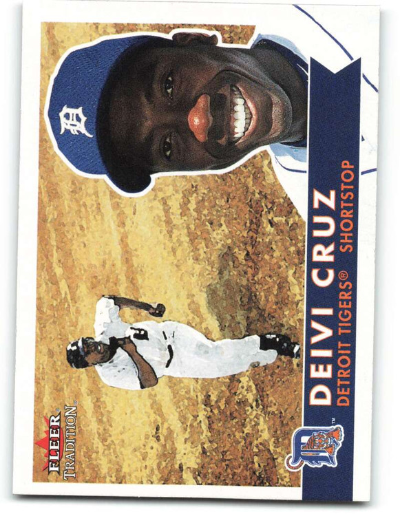 2001 Fleer Tradition #288 Deivi Cruz NM/MT  Detroit Tigers 