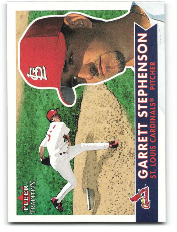 2001 Fleer Tradition #290 Garrett Stephenson NM/MT  St. Louis Cardinals 