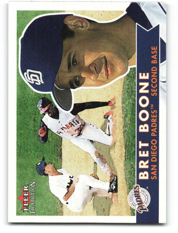 2001 Fleer Tradition #291 Bret Boone NM/MT  San Diego Padres 