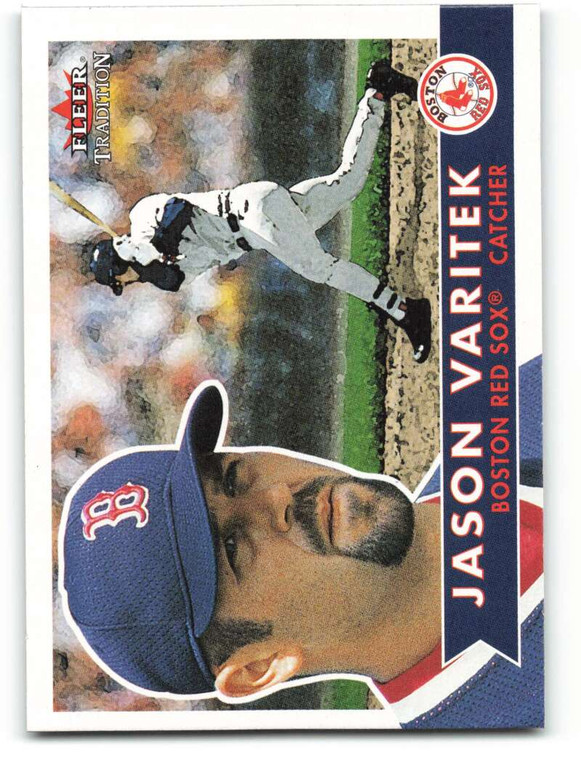 2001 Fleer Tradition #306 Jason Varitek NM/MT  Boston Red Sox 