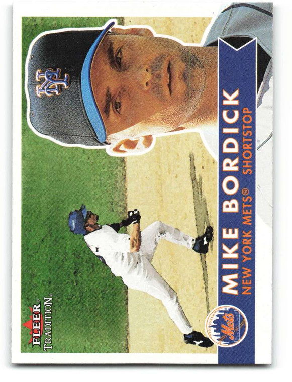 2001 Fleer Tradition #310 Mike Bordick NM/MT  New York Mets 