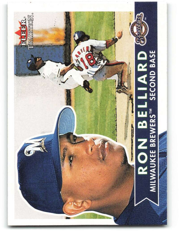 2001 Fleer Tradition #320 Ronnie Belliard NM/MT  Milwaukee Brewers 