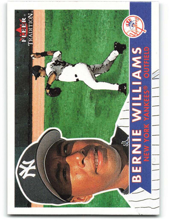 2001 Fleer Tradition #321 Bernie Williams NM/MT  New York Yankees 