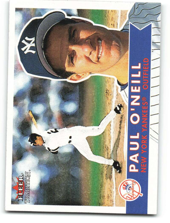 2001 Fleer Tradition #339 Paul O'Neill NM/MT  New York Yankees 