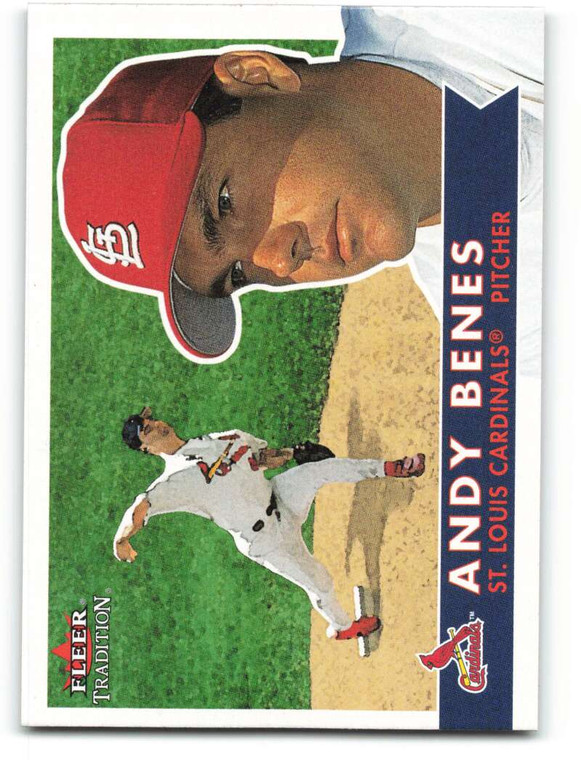 2001 Fleer Tradition #349 Andy Benes NM/MT  St. Louis Cardinals 